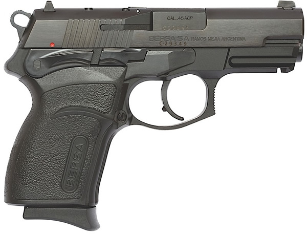 Buy Bersa Thunder 45 Ultra Compact Pistol THUN45UCM, 45 ACP, 3.6", Polymer Grip, Matte Black Finish, 7 Rd Online » Bersa Guns