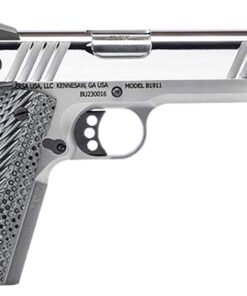 Bersa B1911 Mirror Full Size Frame 45 ACP Pistol with Gray VZ Grips